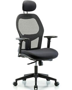 Neta ECOM Executive Mesh Desk Height Chair - Nylon Base Head Rest
