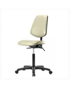 Neta ECOM Vinyl Medium Bench Height Chair - Medium Back Nylon Base
