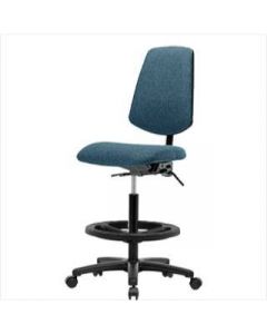 Neta ECOM Fabric High Bench Height Chair - Medium Back Nylon Base
