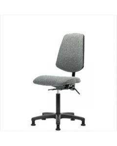 Neta ECOM Fabric Medium Bench Height Chair - Medium Back Nylon Base