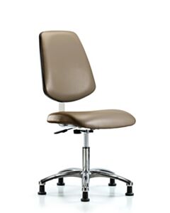 Neta ECOM Class 10 Clean Room Vinyl Desk Height Chair