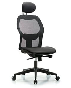 Neta ECOM Executive Windrowe Mesh Back Chair Adjustable From 19-23 Inches