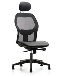 Neta ECOM Executive Windrowe Mesh Back Chair Adjustable From 19-23 Inches