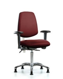 Neta ECOM Class 100 Vinyl Desk Height Clean Room Chair