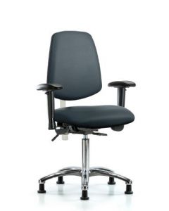 Neta ECOM Class 100 Vinyl Desk Height Clean Room Chair