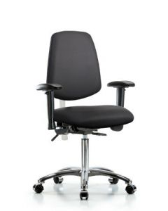 Neta ECOM Class 100 Vinyl Desk Height Clean Room Chair