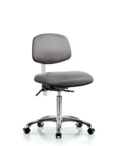 Neta ECOM Class 100 Vinyl Medium Bench Height Clean Room Chair