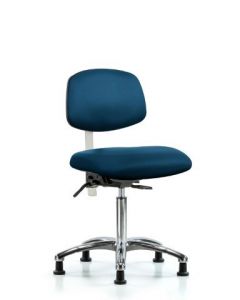Neta ECOM Class 100 Vinyl Medium Bench Height Clean Room Chair