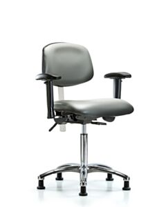 Neta ECOM Class 100 Vinyl Medium Bench Height Clean Room Chair