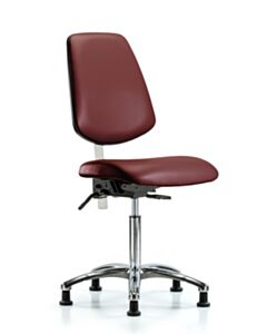 Neta ECOM Class 100 Vinyl Medium Bench Height Clean Room Chair