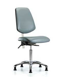 Neta ECOM Class 100 Vinyl Medium Bench Height Clean Room Chair