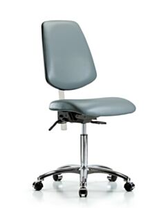 Neta ECOM Class 100 Vinyl Medium Bench Height Clean Room Chair