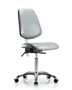 Neta ECOM Class 100 Vinyl Medium Bench Height Clean Room Chair