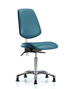 Neta ECOM Class 100 Vinyl Medium Bench Height Clean Room Chair