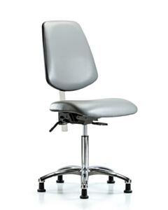 Neta ECOM Class 100 Vinyl Medium Bench Height Clean Room Chair