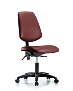 Neta ECOM Vinyl Desk Height Chair With Medium Adjustable Back