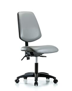 Neta ECOM Vinyl Desk Height Chair With Medium Adjustable Back
