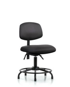 Neta ECOM Vinyl Desk Height Chair With Round Tube Base