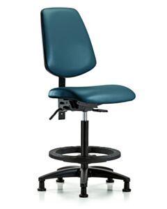 Neta ECOM Vinyl High Bench Height Chair With Medium Back