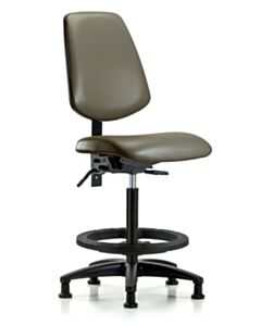 Neta ECOM Vinyl High Bench Height Chair With Medium Back