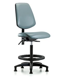 Neta ECOM Vinyl High Bench Height Chair With Medium Back