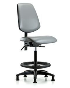 Neta ECOM Vinyl High Bench Height Chair With Medium Back