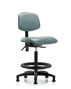 Neta ECOM Vinyl High Bench Height Chair Adjustable From 25-34.5 Inches