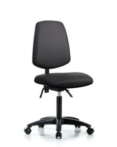 Neta ECOM Vinyl Medium Bench Height Chair With Medium Back