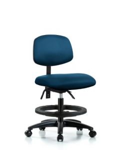 Neta ECOM Vinyl Medium Bench Height Chair Adjustable From 21-28.25 Inches