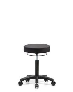 Neta ECOM Vinyl Medium Bench Height Mini-Stool Adjustable From 27.75-27.75 Inches