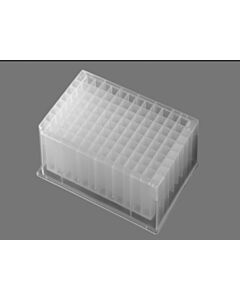 Corning Axygen 96 Well Clear Round Bottom 2mL Polypropylene Deep Well Plate, Non-Sterile, 25/CS