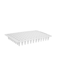 Corning Axygen 96 Well Polypropylene Flat Top PCR Microplate, Low Profile, Clear, 100/CS
