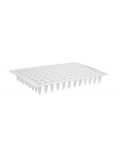 Corning Axygen 96 Well Polypropylene Flat Top PCR Microplate, Low Profile, 100/CS
