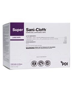 Professional Disposables Germicidal Disposable Wipe, Lg, Indiv