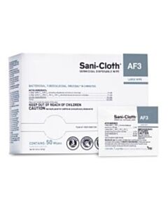 Professional Disposables Af3 Germicidal Disposable Wipe, Lg