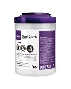 Professional Disposables Germicidal Disposable Wipe, Lg Canist