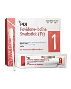 Professional Disposables PVP Iodine Swabstick, 500/CS