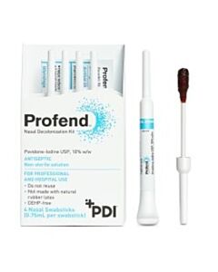Professional Disposables Profend Nasal Swabs, 4 Swabs/Kt