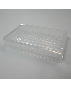 Revvity Low Profile-96 Polypropylene V-Bottom Reservoir, 100 mL , Case Of 50