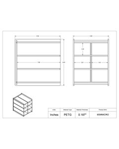 Poltex Inc Small Microtube Rack Holder-6 Position