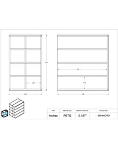 Poltex Inc Small Microtube Rack Holder-8 Position