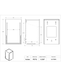 Poltex Inc Gravity Close Bin For Bulk Items (Magnets 4)