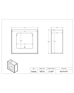 Poltex Inc Bouffant Cap Holder (Magnets 3)