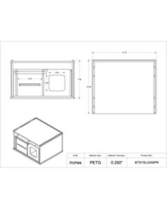 Poltex Inc Benchtop System LG-Parafilm, Kimwipe (Bump, Slide Cutter INST1)