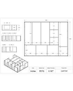 Poltex Inc BSC/Tissue Culture Procedure Organizer (Bump)
