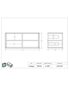 Poltex Inc De-capper Tool Holder-4 Position (VHB Tape)