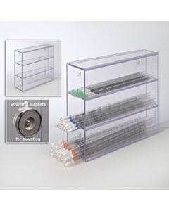 Poltex Inc Low Profile Serological Pipette Holder-3 Pocket (Magnets 4)