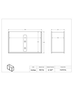 Poltex Inc Paper Towel Dispenser (VHB Tape)