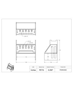 Poltex Inc PCR Hood Organizer