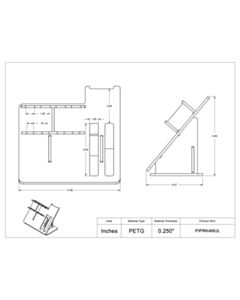 Poltex Inc PIPETTE RACK-4 POSITION PIPETTE, 2 POSITION MULTICHANNEL (Bump)